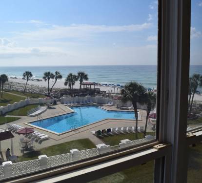 From the Master bedroom window - good morning!