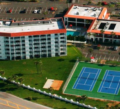 Great picture here. Pool, Tennis, BBQ grills, Whirlpools, Saunas, Workout room, 24 hour security in a gated community.