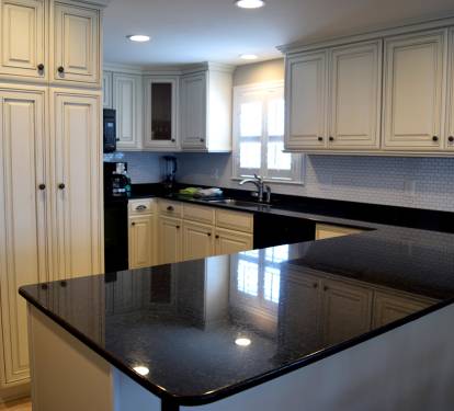 Hard to remember how enclosed the kitchen was before remodeled.