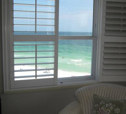 Let us not forget that these end units are larger and have these windows in them. You are going to love the views down the beach.