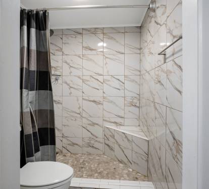 walk in shower