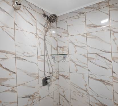 walk in shower