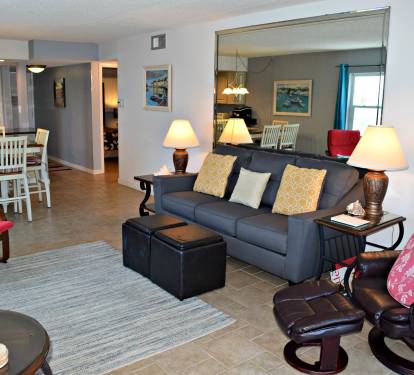 Living room area.