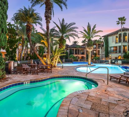 The sophisticated upscale gated community of St. Tropez.