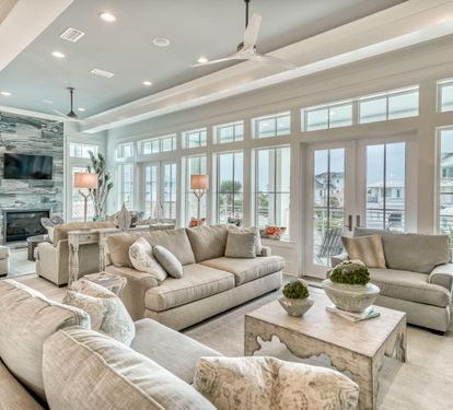 Spacious open living area where everyone can enjoy. Second floor