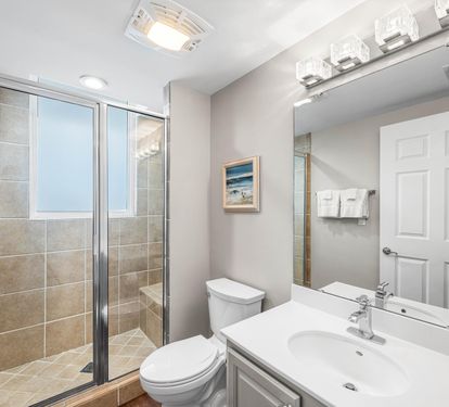 Private Bathroom with Walk In Shower