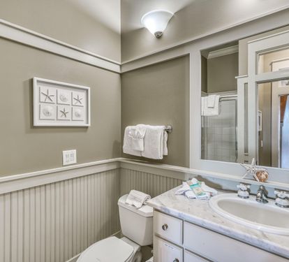 2nd Floor Ensuite Bathroom With Walk-In Shower for the King Guest Bedroom