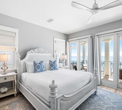 3rd Floor Primary Bedroom, Elevator, Private Bathroom and Balcony