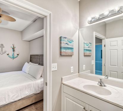 King Bedroom with Private Bath
