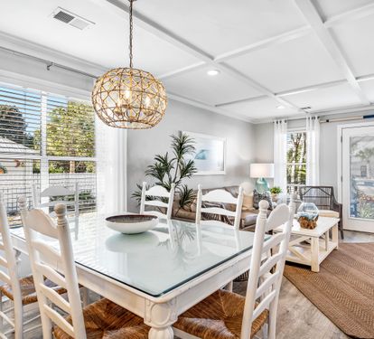 Dining Table and Living Room