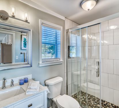 1st Floor Full Bath w/ Walk In Shower