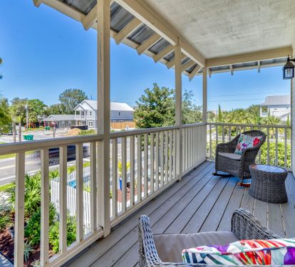 2nd Floor Balcony Outside King Bedroom