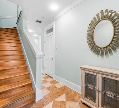 Take the Stairs to the First Floor or the Elevator!!
