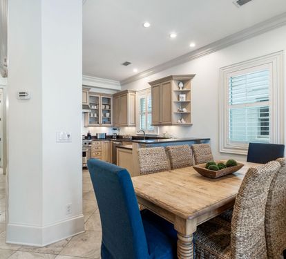 Dining Table for 8 and Kitchen