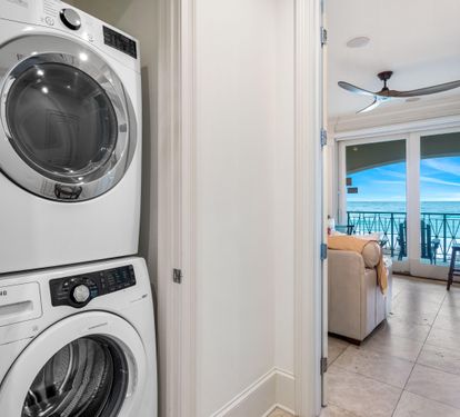 1st Floor Hallway with Private Washer/Dryer
