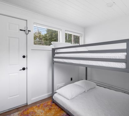 Childrens full over full bunk room nook just off of the en suite primary bathroom. Bedroom #2
