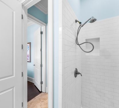 Ensuite Bathroom with Walk-In Shower for the 2nd Floor King Bedroom