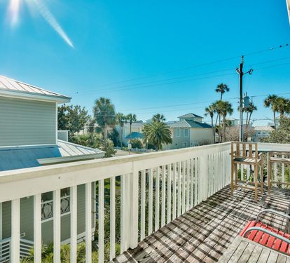 2nd Floor Balcony, Both rooms upstairs have balcony access