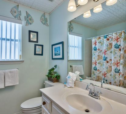 1st Floor Full Bath, Shower/Tub Combo
