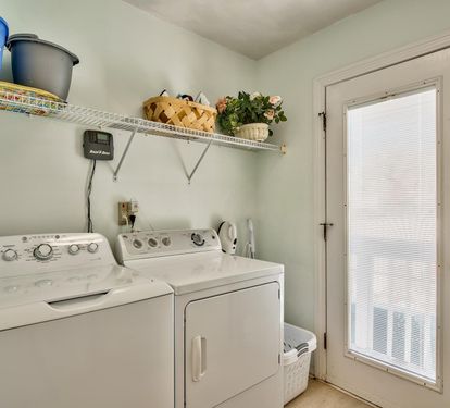 First Floor Washer/Dryer Room