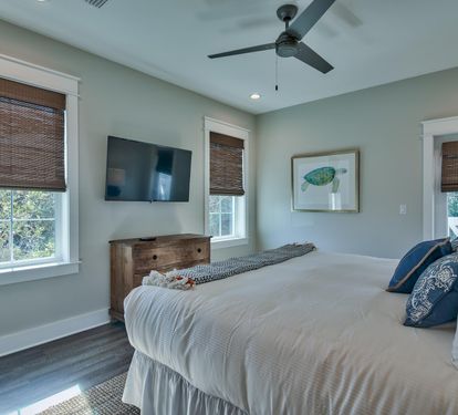 2nd Floor King Bedroom w/ Private Bath (Walk In Shower)