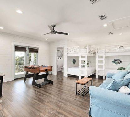 3rd Floor Loft Area, Queen Sleeper Sofa, Flat Screen Television, Foosball Table, Game Console Featuring Galaga, Donkey Kong and more!