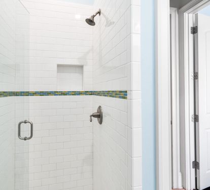 Second Floor Walk in Shower for the ensuite bathroom.