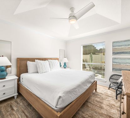 King Bedroom with a Pool View, Large Dresser, Night Stands for Placing your Favorite Book and a Large Closet!!  42" Cable TV