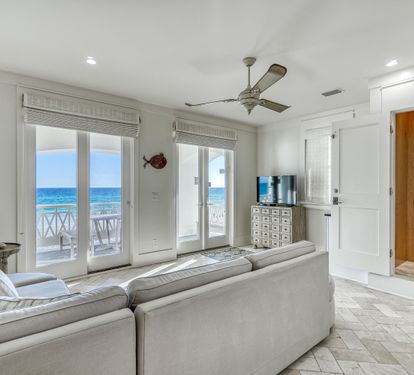 1st Floor Cabana Room w/ Sleeper Sofa, Elevator Access, Balcony Access and Full Bathroom
