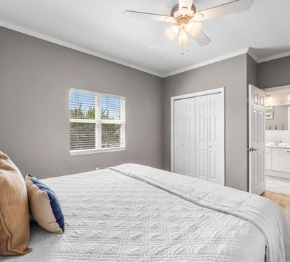 King Bedroom with Private Bathroom