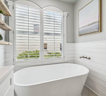 Relax After a Day at the Beach in the Oversized Soaking Tub