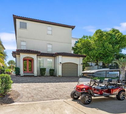 6 Seater Golf Cart Included!