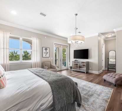 2nd Floor King Bedroom with Full Bathroom and Private Balcony