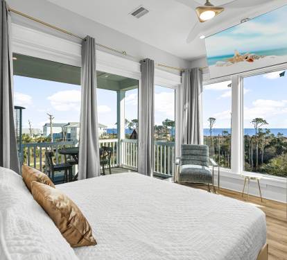 Wake Up To Sparkling Water Views