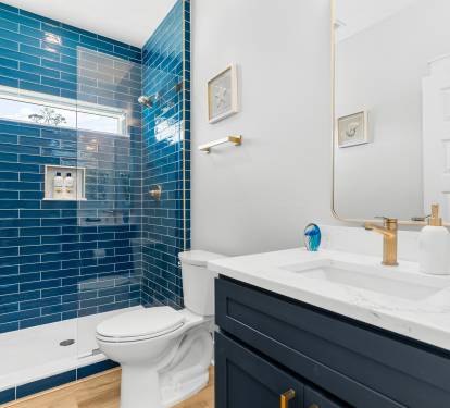Spacious Bathrooms