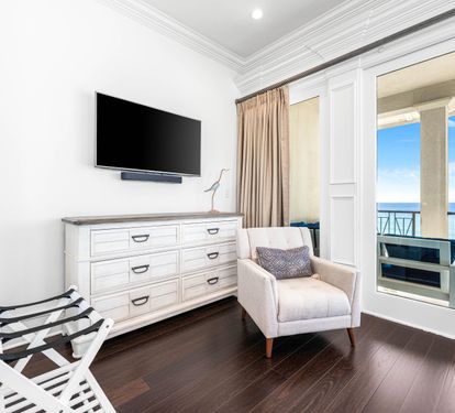 3rd Floor Primary Bedroom with Private Balcony, Elevator and Bathroom