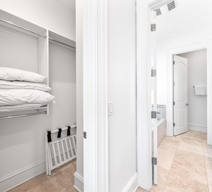 Private Bathroom with Large Closet, Soaking Tub and Walk In Shower