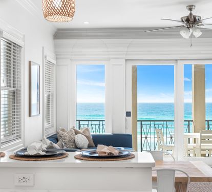 Amazing Gulf Views from the Kitchen and Living Room!