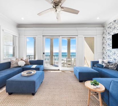 Open Living Room with Plenty of Seating