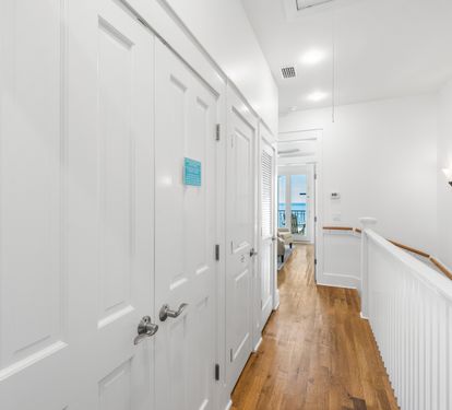 Hallway Between the two bedrooms on the Third Floor