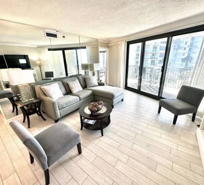Gorgeous views from the living room
