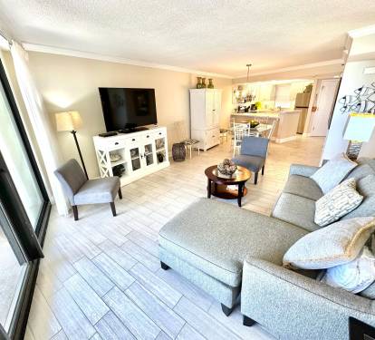 Open concept living space