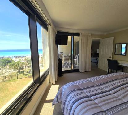 Beautiful views from the Master Bedroom