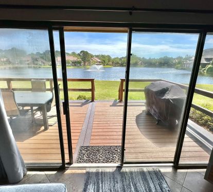 Back deck views