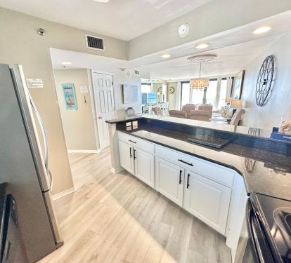 Fully stocked kitchen