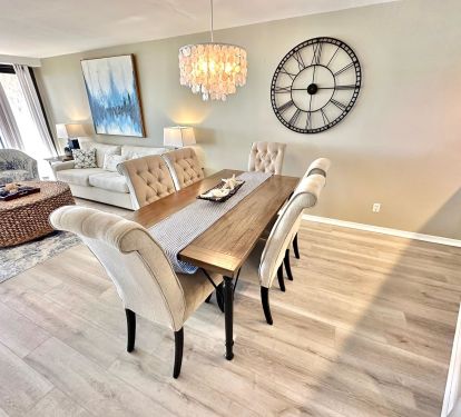 Dining area for 6