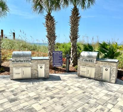 New Grilling Area
