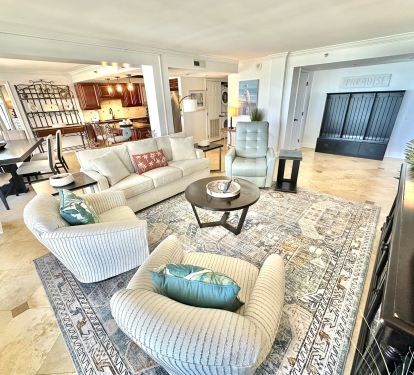 Spacious living area