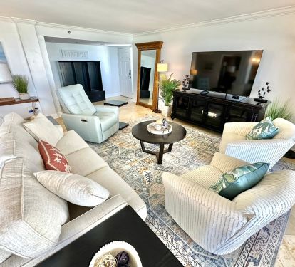 Spacious living area