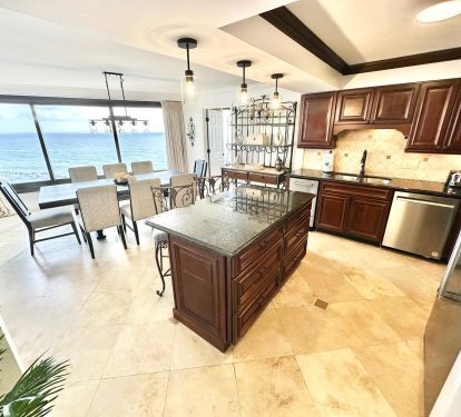 Fully stocked kitchen
